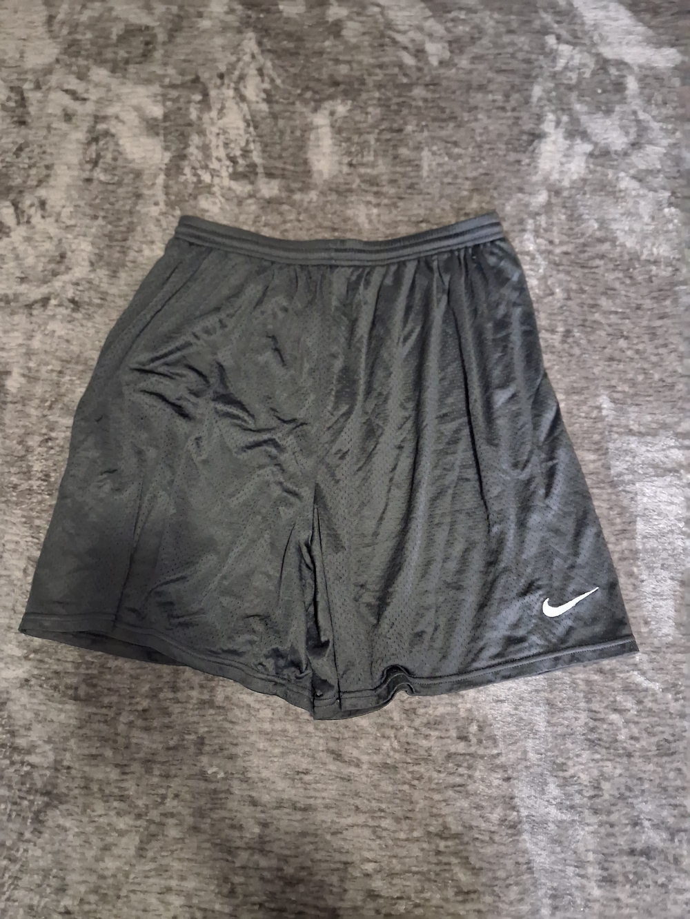 Vintage 90s Nike Team Sports Men’s Black Mesh Athletic Shorts XL